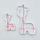 Fondant Cake Sugarcraft Biscuit Plunger Cutter Giraffe Mould Baking Tools
