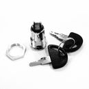 Electric Keylock Switch 2 Positions ON OFF Metal Keys Lock Secure 125V 1A