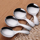 Soup Spoon Table Spoon Coffee Spoon Stainless Steel Short Handle Soup Spoons