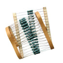 50 Piece 5 Colored Rings High Precision 1% Metal Film Resistor Electronic Components
