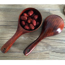 1 Piece Vintage Multipurpose Round Wooden Scoop Spoon Ladle With Long Handle