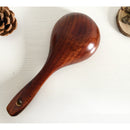 1 Piece Vintage Multipurpose Round Wooden Scoop Spoon Ladle With Long Handle