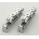 2 Pieces Sliding Door Rollers 6 Wheels Runner Pulley Shower Door Hardware