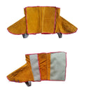 Long Cowhide Leather Welding Shoe Spats Protectors Welder Working Tool