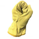 Welding Gloves Cowhide Leather, Yellow - 9.5