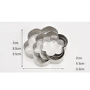 12 Pieces Buscuit Cookie Cake Jelly Metal Cutter Tin Mould Baking DIY Tool