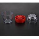 Lemon Squeezer Lime Juicer Dome Lid and Citrus Storage with Pour Spout