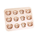 Non Stick Metal Piggy Bear Shape Cake Mold Baking Pan Cookie Candy Mold