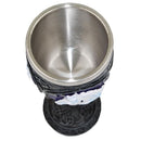 Unicorn Refreshment Goblet 3D Resin Stainless Steel Tea Wine Cup Craft Gift