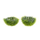 Artificial Grass Ball Plant Topiary Hanging Garland Garden Decor Green 22cm