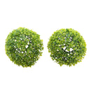 Artificial Grass Ball Plant Topiary Hanging Garland Garden Decor Green 22cm