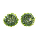Artificial Grass Ball Plant Topiary Hanging Garland Garden Decor Green 22cm