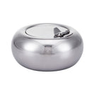 Stainless Steel Ashtray wtih Lid Cigarette Ashtray for Indoor & Outdoor