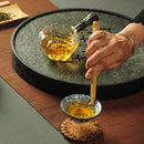 4 Piece Bamboo Matcha Tea Scoop Spoon Chinese Gongfu Tea Ceremony Tools