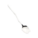 Home Stainless Steel Dessert Spoon Tea Coffee Spoon Table Spoon Rose Shape