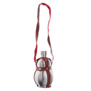 304 Stainless Steel Wine Pot Liquor Gourd Hip Flask With Leather Belt