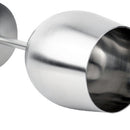 18cm Stainless Steel Wine Glass Cup Goblet Champagne Glass
