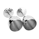 Stainless Steel Red Wine Glass Champagne Goblet Cup Drinking Mug 145mm