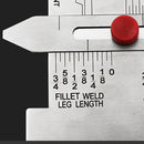 Welding Seam Gauge Butt Fillet Detect Gage Pipes Ruler Inspection Imperial
