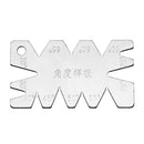 3Pcs/Set Drill Bits Gauge Dirll Sharpener Tools S/S Inspection Angle Gage