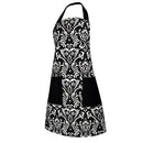 Cute Kitchen Restaurant Men Bib Cooking Aprons Gift Cotton Apron With Pocket