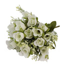 Artificial Flowers Rose Flower Simulation Real Touch Bouquets for Wedding Party Home DIY Hotel Table Decoration Garden