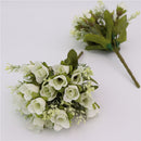 Artificial Flowers Rose Flower Simulation Real Touch Bouquets for Wedding Party Home DIY Hotel Table Decoration Garden
