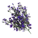 Dried Artificial Flower Home Office Kitchen Tabletop Centerpieces Decor Purple Lavender