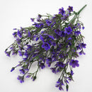 Dried Artificial Flower Home Office Kitchen Tabletop Centerpieces Decor Purple Lavender