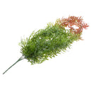 1 Bunch Plastic Green Artificial Fern Bush Plants Home Office Decoration Red