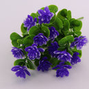 Artificial Flower for Wedding Bride Bouquet Party Embellishment Home Hotel Cafe Decor
