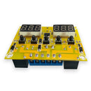 DC 220V Dual Digital Thermostat Temperature Humidity Controller 10A 1CH
