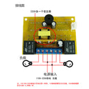DC 220V Dual Digital Thermostat Temperature Humidity Controller 10A 1CH