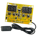 DC 220V Dual Digital Thermostat Temperature Humidity Controller 10A 1CH