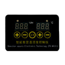 DC 220V Dual Digital Thermostat Temperature Humidity Controller 10A 1CH
