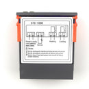Temperature Controller STC-1000 Digital Outlet Thermostat, Pre-wired, 2 Stage Heating and Cooling Mode, 220V 10A