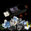 New Mini LCD USB Voltage Current Detector Mobile Power Charger Tester Meter Battery Tester Power Detector, Voltmeter 3-30V Ammeter 0-5.0A