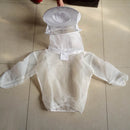 Beekeepers Beekeeping Jacket Veil Hat Suit Protective Equipment White