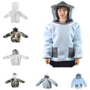 Beekeepers Beekeeping Jacket Veil Hat Suit Protective Equipment White