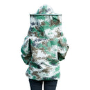 Beekeeping Jacket Pull Over Protective Veil Bee Keeping Suit Hat Camouflage