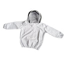 Polyester Beekeepers Beekeeping Jacket Veil Hat Suit Protective Tool White