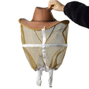 Beekeeping Garden Cow Boy Hat Anti Mosquito Bee Veil Head Breathable Guard