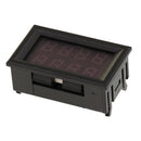 0-200V 50A DC Voltmeter Ammeter Blue Red Digital Volt Current Panel Meter