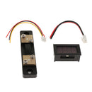 0-200V 50A DC Voltmeter Ammeter Blue Red Digital Volt Current Panel Meter
