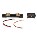 0-200V 50A DC Voltmeter Ammeter Blue Red Digital Volt Current Panel Meter