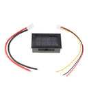 1pc LED Digital AC Volt Amp Panel Meter Voltmeter Ammeter 100A Red Blue Display