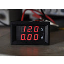 Durable DC 100V LCD Digital 100A Volt Amp Power Meter Ammeter Voltmeter
