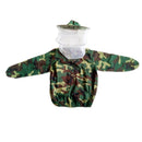 Beekeepers Beekeeping Jacket Veil Hat Suit Protective Equipment Camouflage