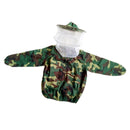 Beekeepers Beekeeping Jacket Veil Hat Suit Protective Equipment Camouflage