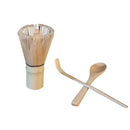 Matcha Powder Bamboo Chasen Whisk Teascoop Spoon Tea Ceremony Supplies Set